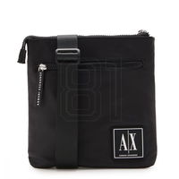 Rankinė per petį vyrams Armani Exchange, juoda, stilinga