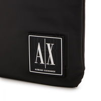 Rankinė per petį vyrams Armani Exchange, juoda, stilinga
