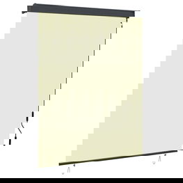 Lauko roletas, 140x250 cm, kreminės spalvos