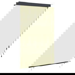 Lauko roletas, kreminės spalvos, 120x250cm