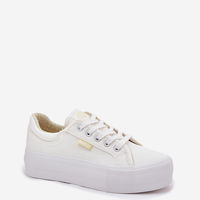 Moteriški balti platforminiai sportbačiai Lee Cooper (BSB37752)