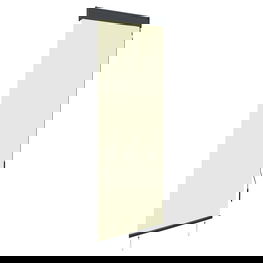 Lauko roletas, kreminės spalvos, 60x250cm
