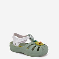 Vaikiškos žalios vasarinės sandalės su lipduku Ipanema (BSB37756)