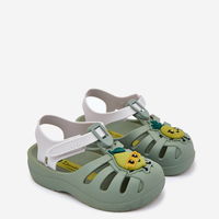 Vaikiškos žalios vasarinės sandalės su lipduku Ipanema (BSB37756)