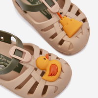 Vaikiškos smėlio spalvos sandalės su lipuku ir antimi Ipanema (BSB37759)