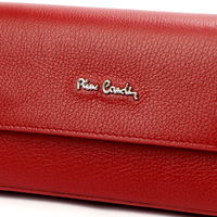Juoda odinė rankinė per petį Pierre Cardin