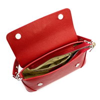 Juoda odinė rankinė per petį Pierre Cardin