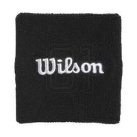 Juodos sportinės riešinės Wilson, 2 vnt.