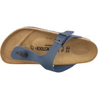 Vyriškos mėlynos ortopedinės šlepetės Birkenstock Gizeh