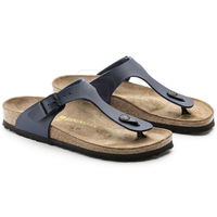 Vyriškos mėlynos ortopedinės šlepetės Birkenstock Gizeh