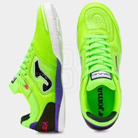 Salės futbolo batai Joma Top Flex neoniniai žali (SW1527260)