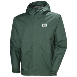 Vyriška tamsiai žalia neperšlampama striukė Helly Hansen