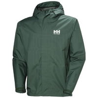 Vyriška tamsiai žalia neperšlampama striukė Helly Hansen