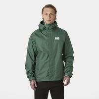 Vyriška tamsiai žalia neperšlampama striukė Helly Hansen