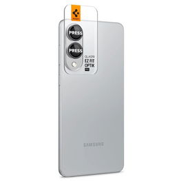 Juodas kameros stikliukas Samsung Galaxy S25 Edge telefonui Spigen (2 vnt.)
