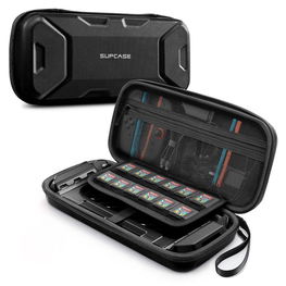 Juodas apsauginis dėklas Nintendo Switch žaidimų konsolei Supcase