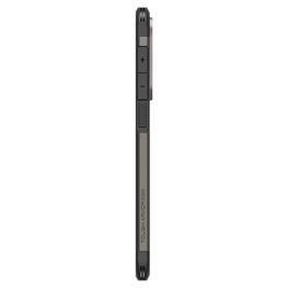 Apsauginis pilkas juodas dėklas Samsung Galaxy S25 Edge su MagSafe