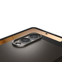 Apsauginis pilkas juodas dėklas Samsung Galaxy S25 Edge su MagSafe