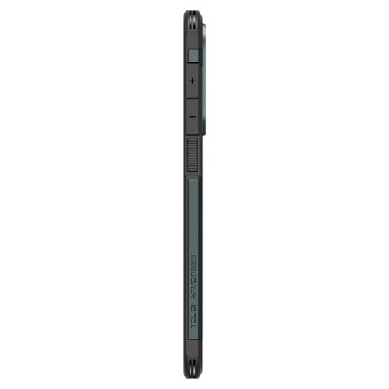 Tvirtas žalias dėklas su MagSafe Samsung Galaxy S25 Edge