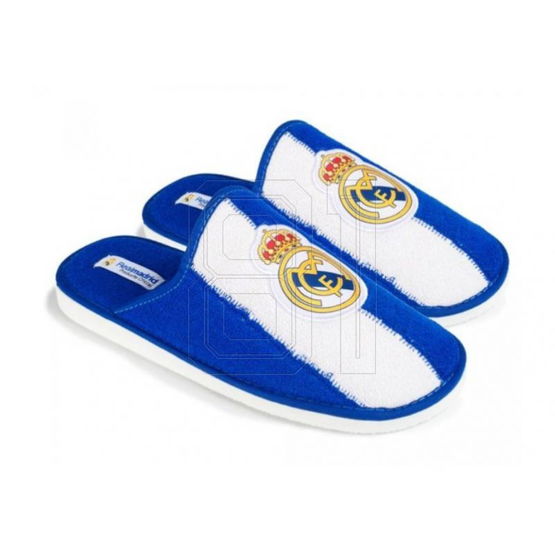 Vyrų mėlynos namų šlepetės su logotipu Real Madrid (SW1523749)
