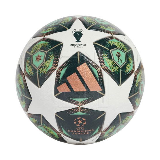 Futbolo kamuolys baltas treniruotėms UEFA dizaino adidas