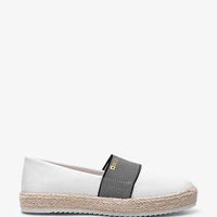 Moteriškos baltos drobinės espadrilės su platforma Big Star (PHT54812)