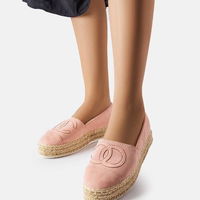 Moteriški rožiniai espadriliai su platforma Beaudry (PHT56776)