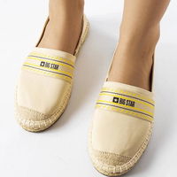 Moteriškos smėlio spalvos vasarinės espadrilės su platforma Big Star (PHT57534)