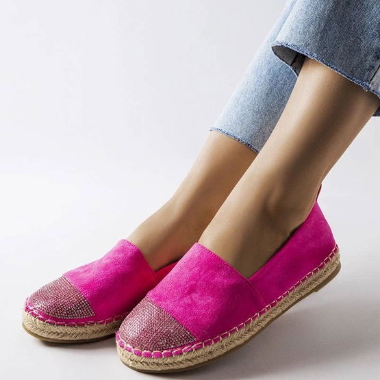 Moteriškos rožinės espadrilės su platforma Magali (PHT57314)