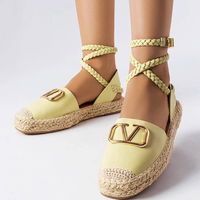 Moteriškos žalios espadrilės su raišteliais ir platforma Parent (PHT56739)