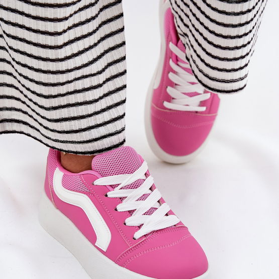 Moteriški rožiniai laisvalaikio batai su platforma Step in Style