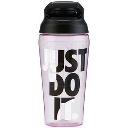 Gertuvė sportui rožinė plastikinė 470 ml su dangteliu Nike