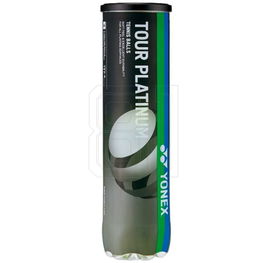 Teniso kamuoliukai geltoni turnyriniai 4 vnt Yonex Tour Platinum
