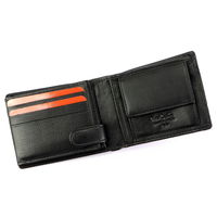 Vyriška juoda odinė piniginė su skyreliais Pierre Cardin (GG56248)