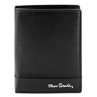 Vyriška juoda odinė piniginė su skyreliais Pierre Cardin (GG56241)