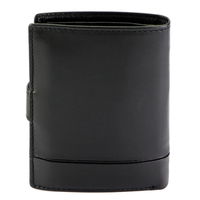 Vyriška juoda odinė piniginė su užsegimu Pierre Cardin (GG56242)