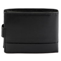 Vyriška juoda odinė piniginė su užsegimu Pierre Cardin (GG56246)