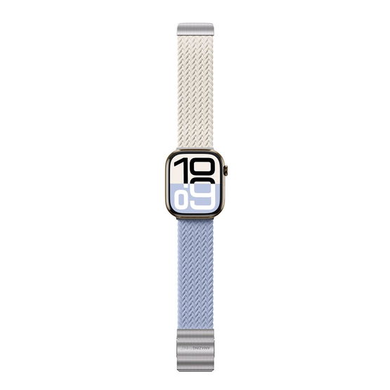 Apple Watch 42 mm pynimo dirželis 2 vnt. mėlynas AmazingThing