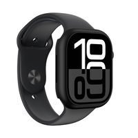 Apsauginis juodas Apple Watch 46mm dėklas Minimal AmazingThing