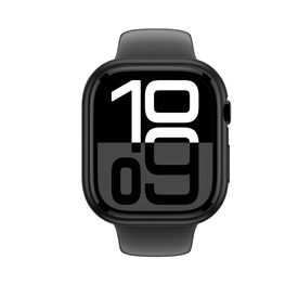 Apsauginis juodas Apple Watch 46mm dėklas Minimal AmazingThing