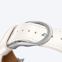 Odinė smėlio spalvos apyrankė Apple Watch 45–49 mm AmazingThing