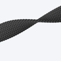 Laikrodžio dirželis Apple Watch 45–49 mm pilkas–juodas pynimo rašto AmazingThing