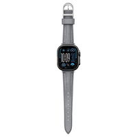 Odinė pilka laikrodžio apyrankė Apple Watch 45–49 mm AmazingThing