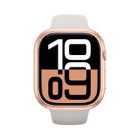 Apsauginis rožinio aukso Apple Watch 46mm dėklas AmazingThing
