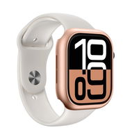 Apsauginis rožinio aukso Apple Watch 46mm dėklas AmazingThing