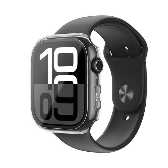 Permatomas stiklinis dėklas Apple Watch 42mm apsaugai AmazingThing