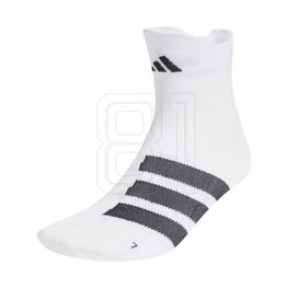 Bėgimo baltos sportinės kojinės su amortizacija Adidas