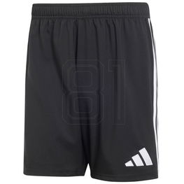 Vyriški juodi sportiniai šortai treniruotėms iš lengvo audinio Adidas