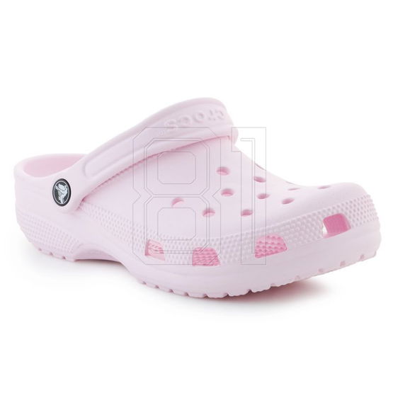 Rožinės moteriškos šlepetės su dirželiu Crocs Classic (SW1527981)