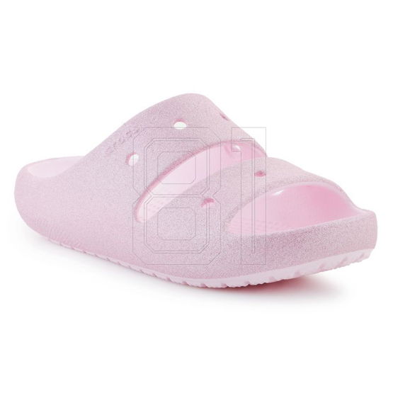 Rožinės blizgios šlepetės laisvalaikiui Crocs (SW1527984)